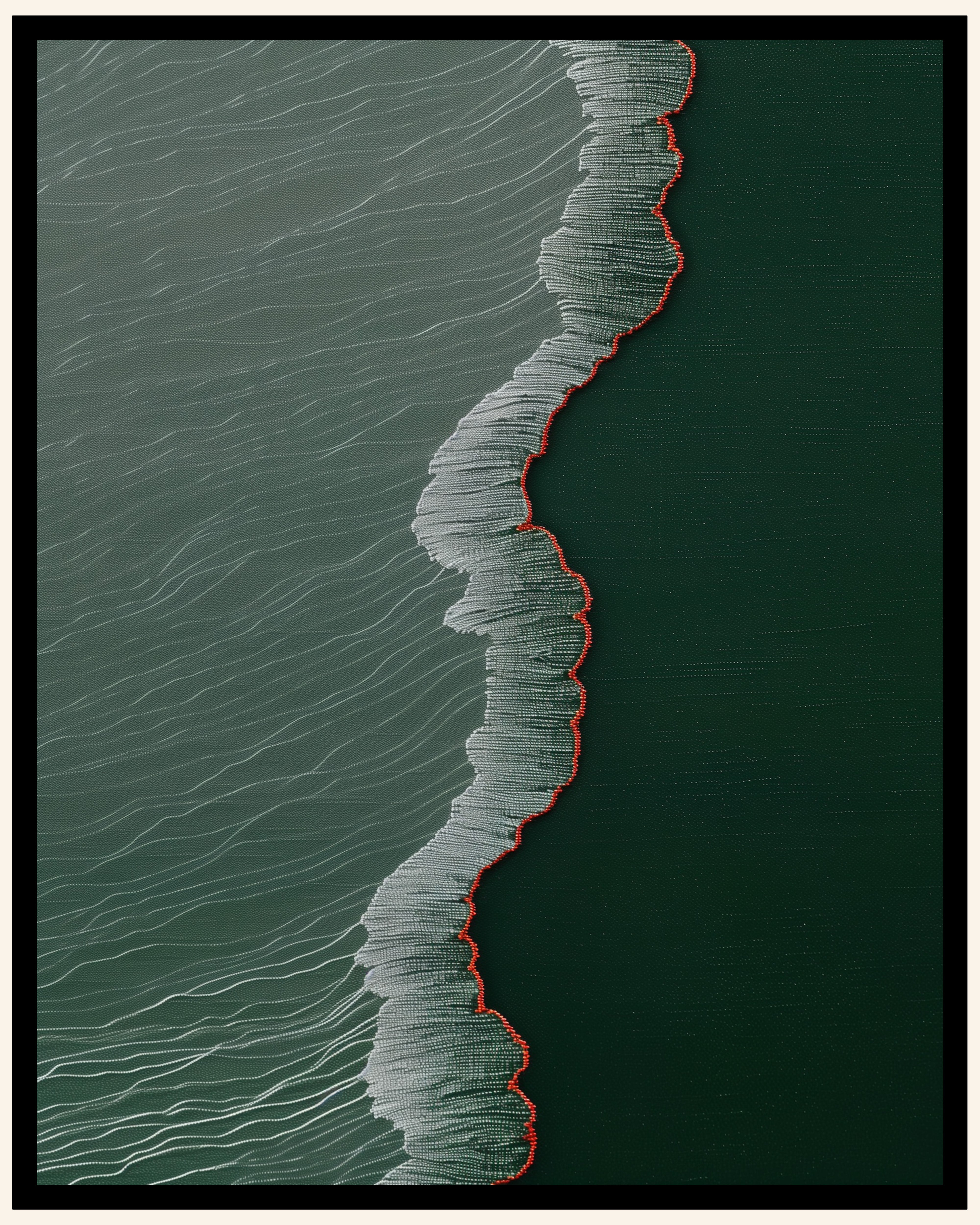 Fractured coast